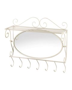 MIRRORED WALL SHELF