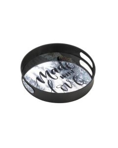 12 IN SUMMERVILLE MADE WITH LOVE MIRROR TRAY